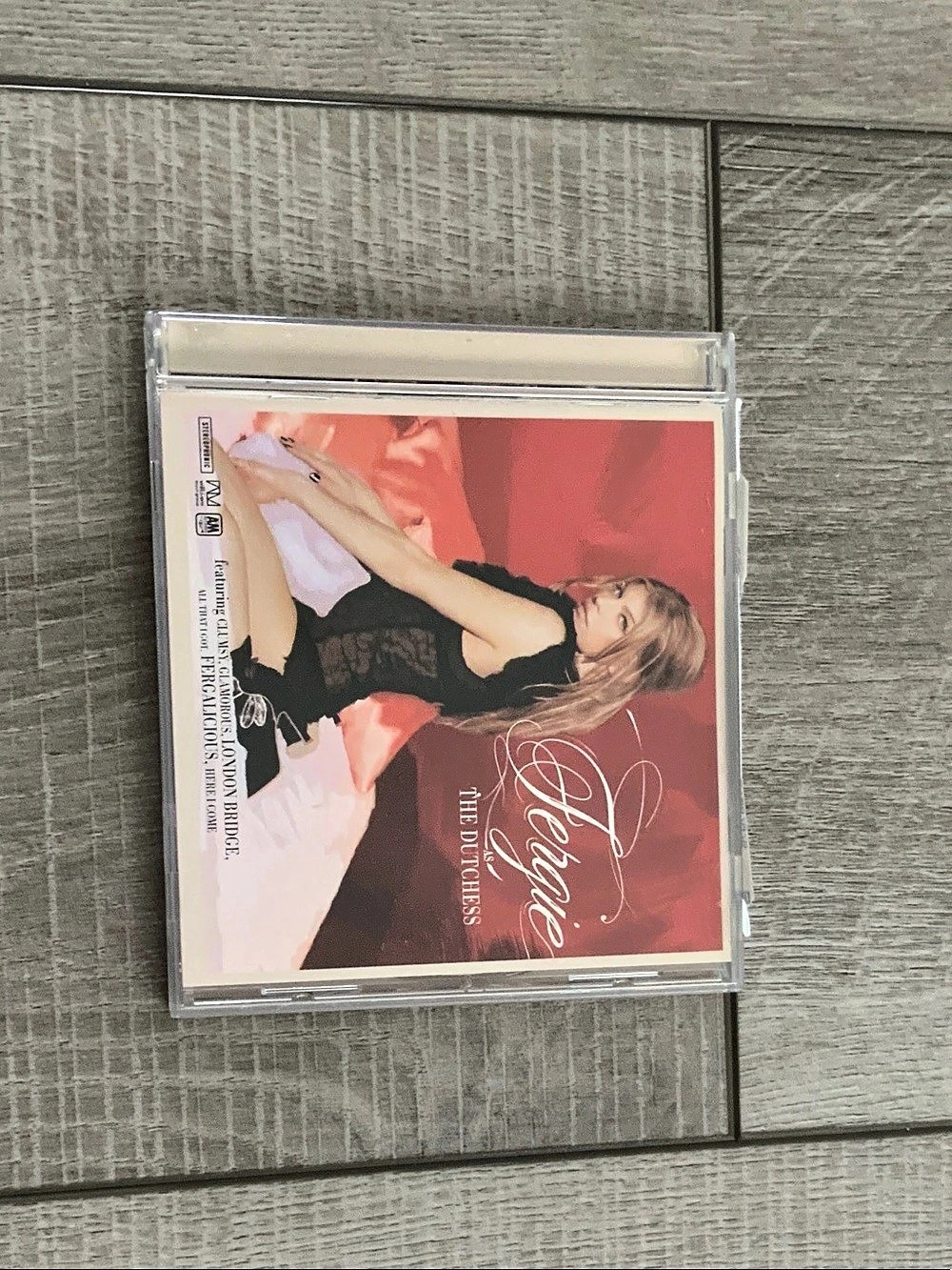 Fergie CD  Album Red Black Like New